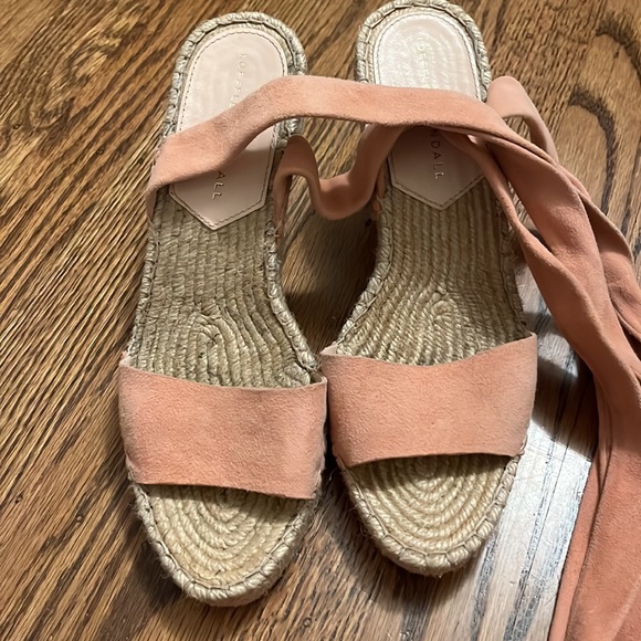 Loeffler Randall wedge sandals sz 6.5 - Picture 5 of 6